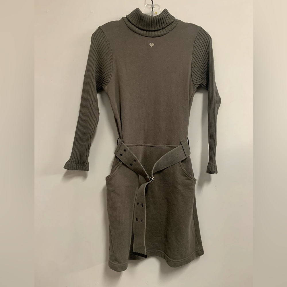 Lili Gaufrette Belted Dress